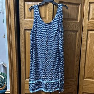 Stylish Chevron Patterned Swim Cover-Up